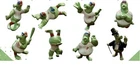 Lot of 8 Vintage Phillies Phanatic PVC Figures Philly Phanatic 1987