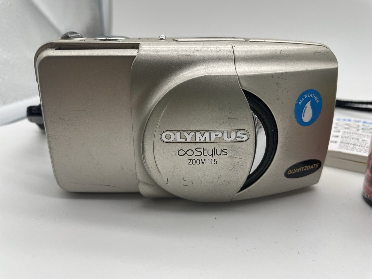Olympus Infinity Stylus Zoom 115 Quartz Date 35mm Point and Shoot