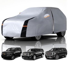 Full-Size SUV Car Cover Waterproof All Weather, 10 Layers Outdoor Car Covers ...