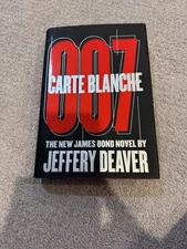 Carte Blanche by Jeffery Deaver (2011, Hardcover) James Bond 007 Novel MI6