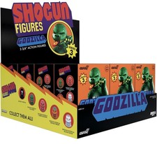 Toho Shogun Godzilla Blind Box - 12 PACK - 3.75" Figures - Retro Toy - Super7