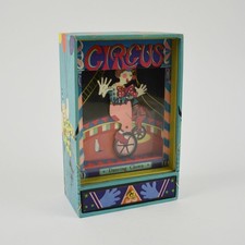 Circus Dancing Clown - Vintage Playwatch z szufladą - Cyrk - Pudełko