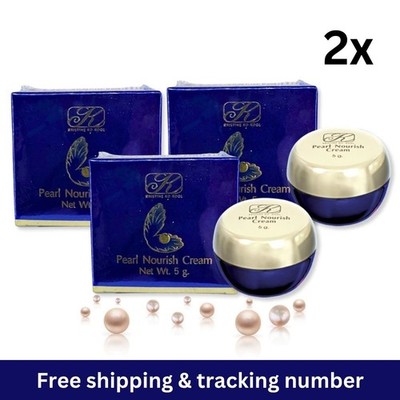 Kristine Ko-Kool Pearl Nourish Cream Kangzen Kenko Reduce Wrinkle 20g.