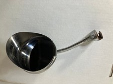 Automobile Door Mount Side View Mirror With Mirror Visor Rat Rod Vintage