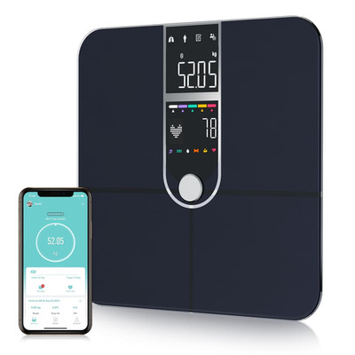 Smart Scale with BMI Body Fat Muscle Mass Digital Bathroom Weight Scale with Acc