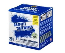 Graffiti Remover Wipes- Surface Cleaning Wipes -20 ct, pack- Safewipes