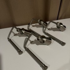 Moen Brushed Nickel Wall Mount Toilet Paper Holder Set of 4 Modern Bathroom