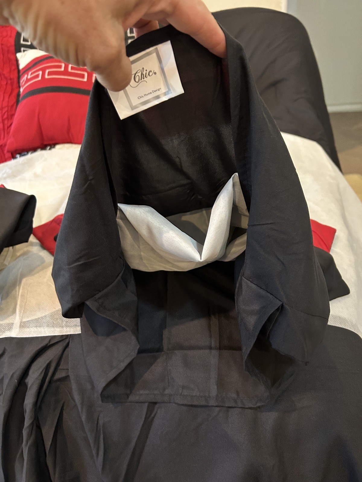 Chic Home Carlton 6-Piece Comforter Set, Queen Size, part number CS1223-112-AN