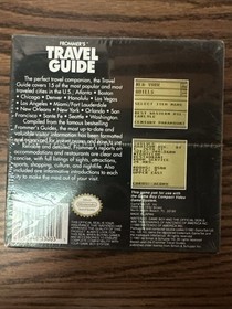 Info Genius Frommer's Travel Guide for Nintendo Game Boy Gameboy Factory Sealed!