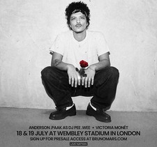 2X Tickets Bruno Mars Romantic Secondo Settore 247 - 14/07/2026  Milano