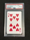 Pokémon Center Mario Pikachu Playing Cards 10 Of Hearts 2016 PSA 10