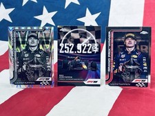 2025 Topps Chrome F1 Max Verstappen BASE+BLACK WHITE RAYWAVE+TOP SPEED #93 #TS1