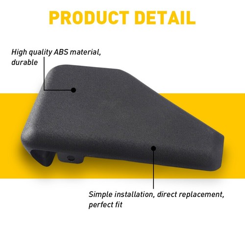 For Ford F150 Running Black Board 15-2022 Matte Rear End Cap LH Driver Side Step - Picture 2 of 7