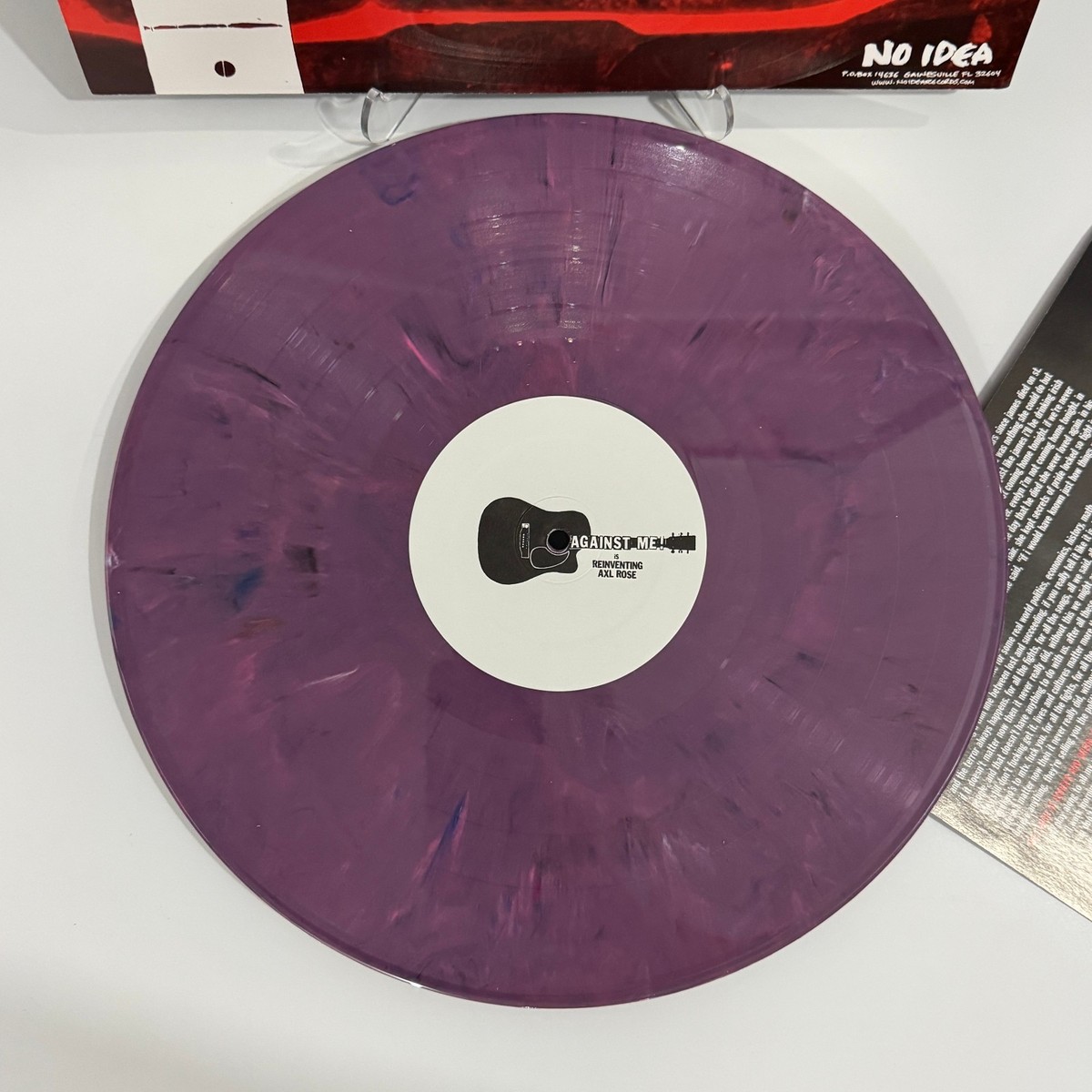 Against Me! - Reinventing Axl Rose - LP - Purple Mix Vinyl nofx