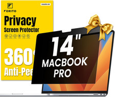 360 Privacy Screen Protector Compatible with Macbook Pro 14 Inch 2025-2021, M5