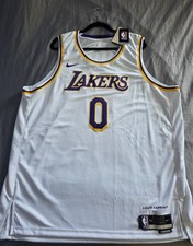 Russell Westbrook Los Angeles Lakers 2021-22 Nike NEW 3XL 60 White Gold Purple