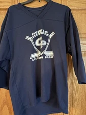 Balls Sports Size Small Hockey Jersey Navy Rebels Champlin Park