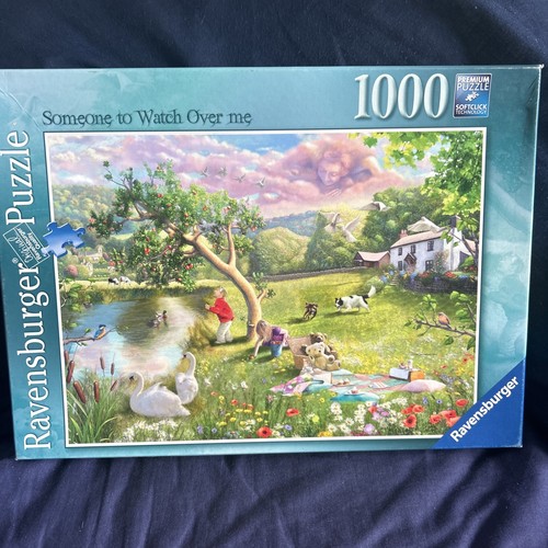 Ravensburger 1000 piece jigsaw puzzle someone to watch over me complete 