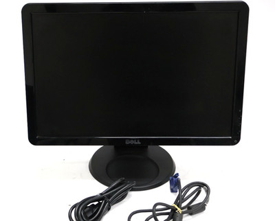 Dell S1909WXf 19'' Black Widescreen LCD Monitor w/Stand and Cables ''READ''
