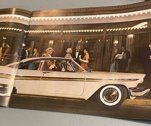 1958 Plymouth Sales Brochure Booklet Catalog Belvedere Savoy Vintage ORIGINAL - Foto 3 di 6