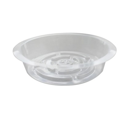 Clear Thick Plastic Sturdy Heavy Duty Plant Flower Saucer Drip Trays 10Pcs 6''