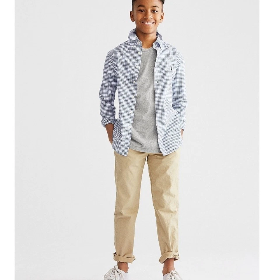 NWT Boy’s Polo Ralph Lauren Khaki Pants “Basic Sand” Sz 8 preppy classic - Image 3 of 4