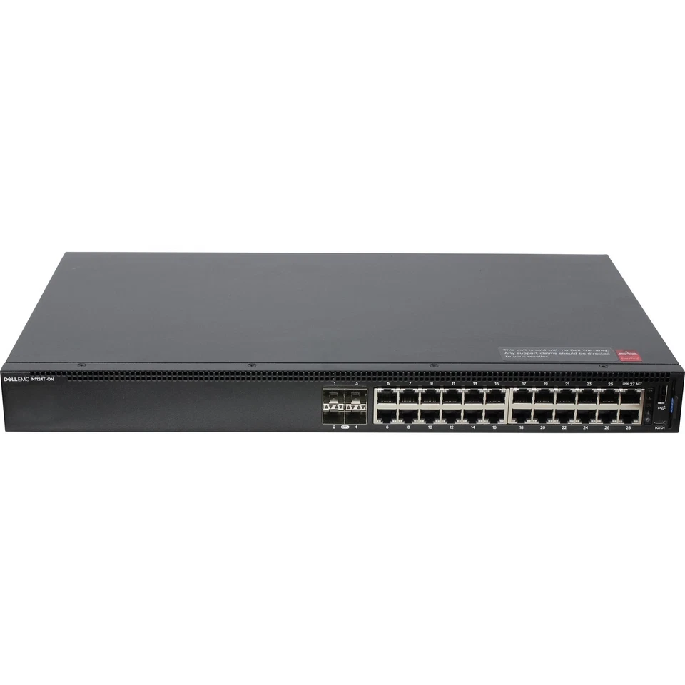 Dell Networking N1124T-ON 24P 1GbE 4P 10GbE SFP+ Switch - Image 2 of 4