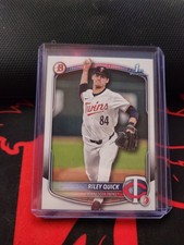 RILEY QUICK  TWINS RC 1st card  2025 BOWMAN DRAFT #BD-23