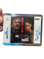 2026 Upper Deck AEW SP Signature Edition Pac Katsuyori Shibata Angles Dual Auto