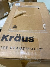 Kraus KWD100-33MBL WasteGuard 1/3 HP Continuous Garbage Disposal - Black