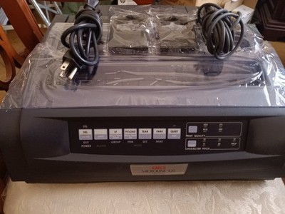 Re Conditioned Oki MICROLINE 420 Black Oki Data Dot Matrix Printer