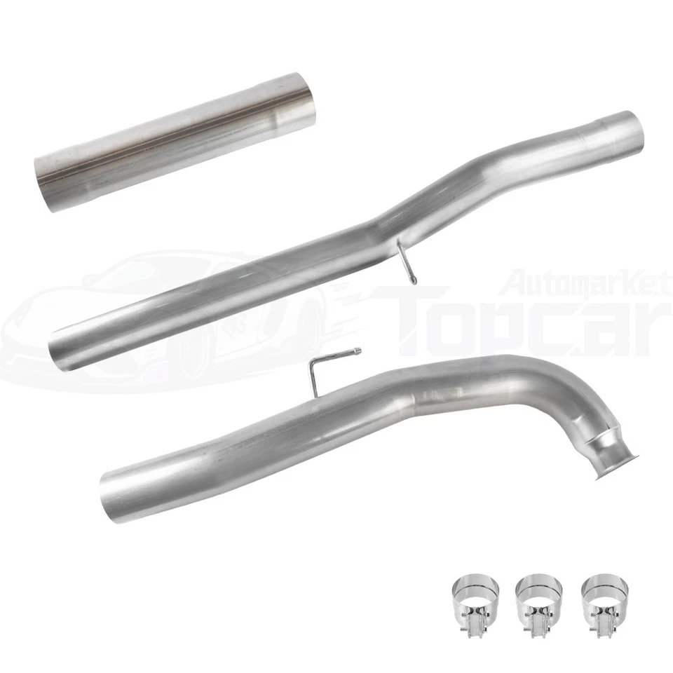 Exhaust Pipe for 2011-2015 Silverado Sierra 2500 3500HD LML 6.6 Duramax Turbo 4" - Imagem 4 de 4