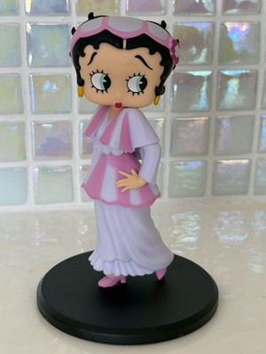 Betty Boop Hachette Danse #48 One Step Pink Lilac Outfit Dance Figurine 5 
