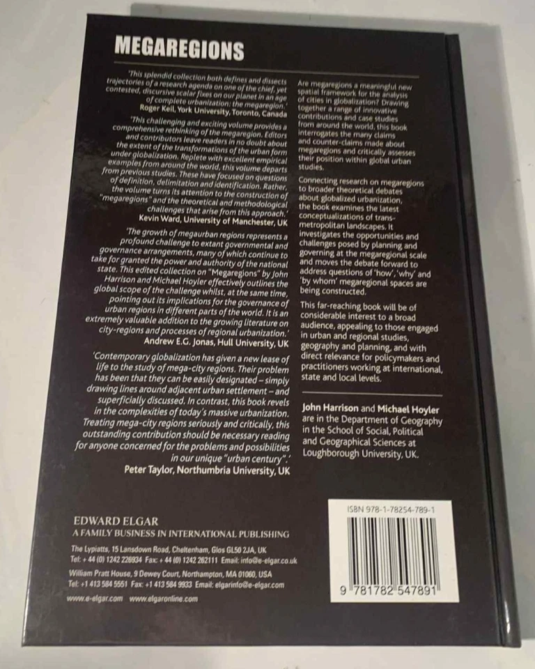 Megaregions – Globalization's New Urban Form? Harrison Hoyler Hardback 2015 - Image 3 of 4