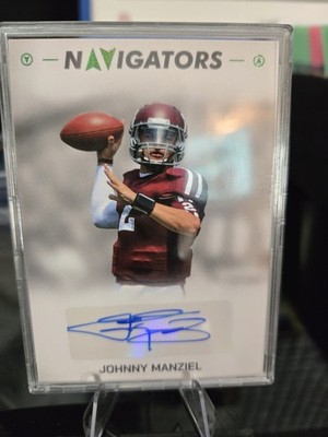 2025 Meridian Football Pulse Navigators Johnny Manziel Texas A&M Autograph /15