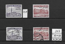 Danzig, Port Gdansk,  Nr.  32 + 33   postfrisch, ungebraucht, gestempelt (207)