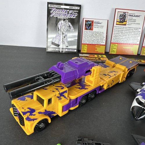 Transformers G2 Combaticons Bruticus Combiner Mostly Complete Hasbro Onslaught - Picture 11 of 16