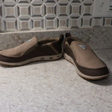 Columbia Men  s PFG Bahama Vent Loco 3 Boat Shoe Fishing Loafer Slip On Size 7