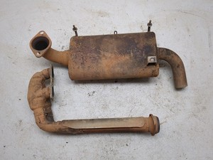 14-23 Polaris RZR XP 1000 Rear Exhaust Muffler & Head Pipe Set