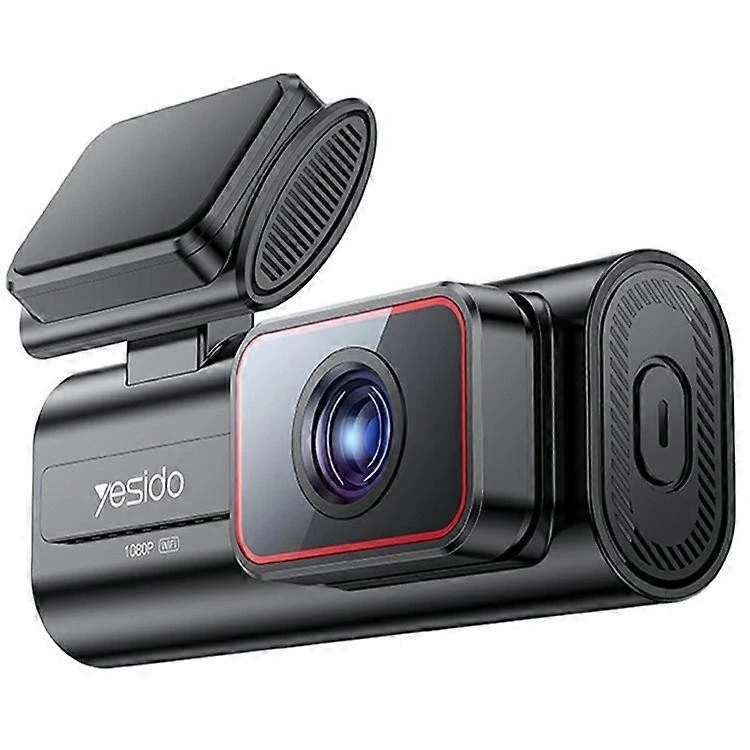 YESIDO KM21 Car Dash Cam 1080P HD 145 Degree Wide Angle - Black