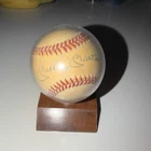 Mickey Mantle Signed Official American League Baseball New York Yankees