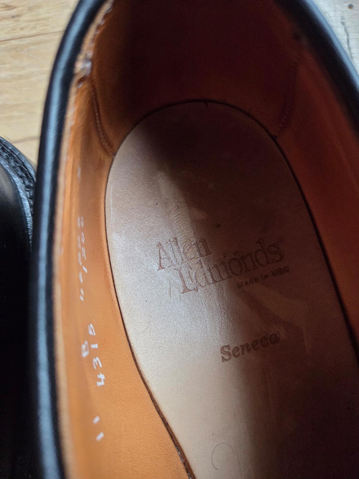 Allen Edmonds Seneca Split Toe Leather Dress Shoe… - image 6