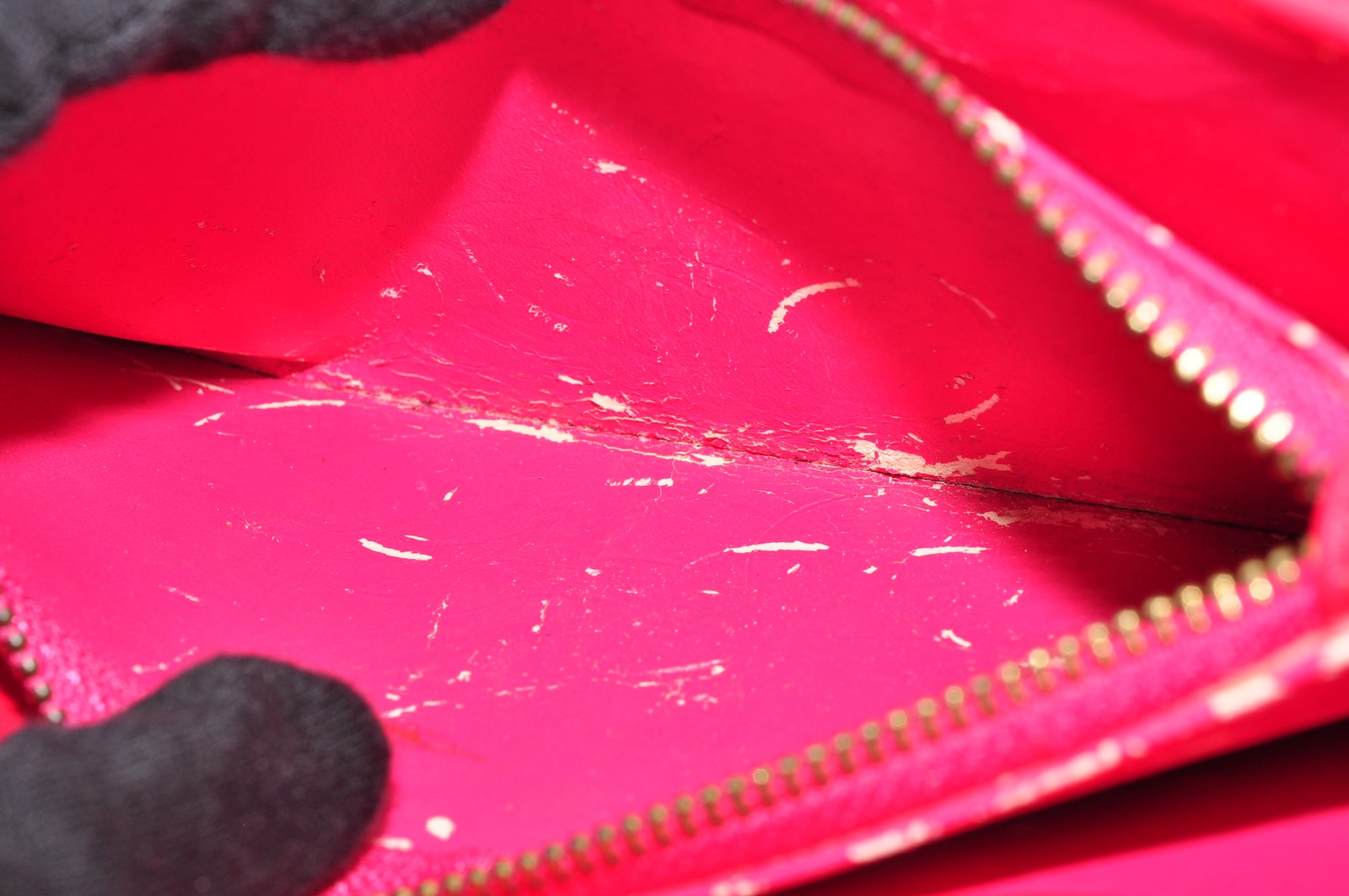 Miu Miu Python Embossed Leather Continental Long … - image 11