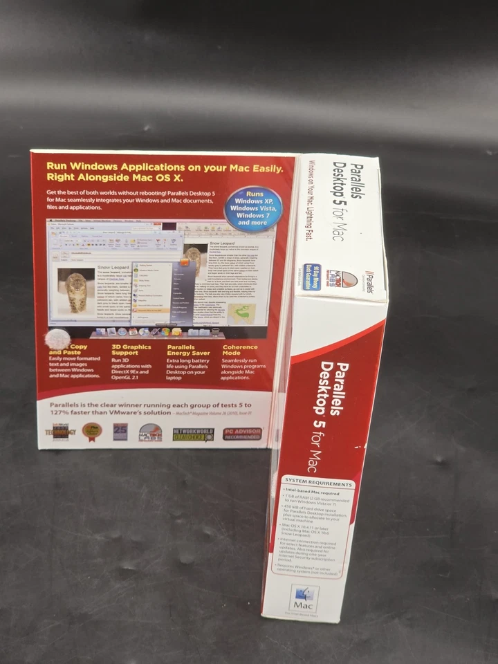 NEW Parallels Desktop 5 for Mac Software - Run Windows On your Mac - Image 4 of 4