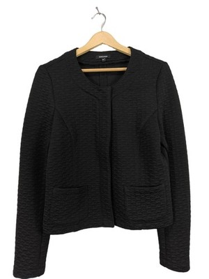 MORE & MORE Übergangsjacke Damen Jacke Gr. DE 38 schwarz Casual-Look