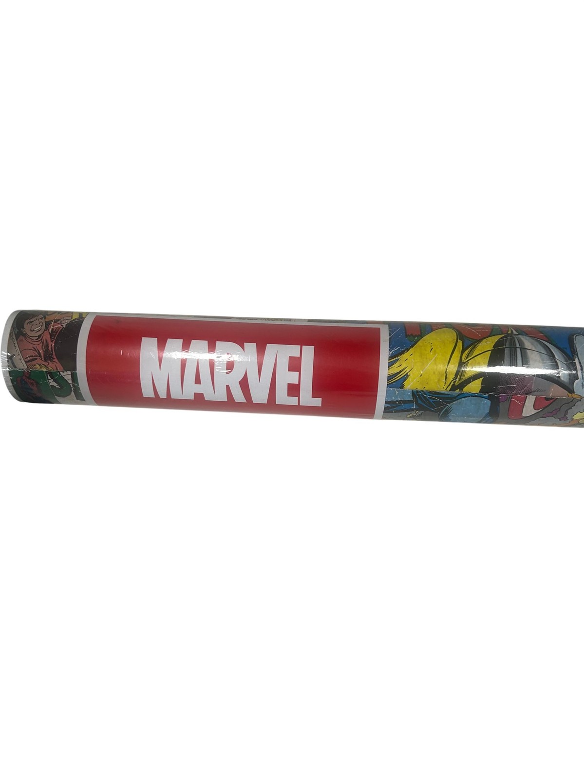 Marvel Action Heroes Wallpaper Roll Multi Colour 10m Graphic Design