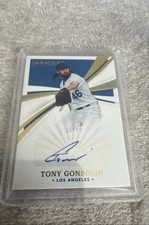 2021 Panini Immaculate Collection - Immaculate Signatures Tony Gonsolin...