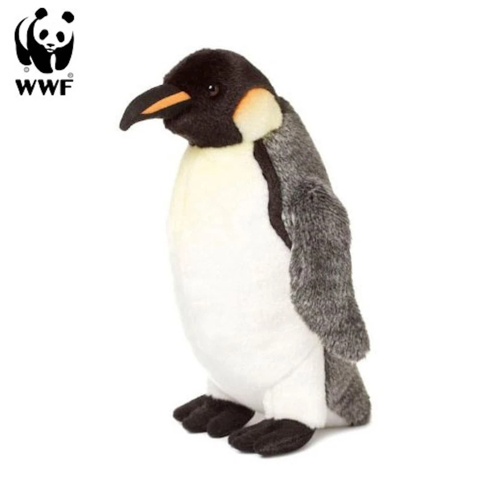 WWF Plüschtier Kaiserpinguin (33cm) Pinguin Kuscheltier Stofftier Pinguin Vogel