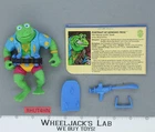 Genghis Frog 100% Complete Teenage Mutant Ninja Turtle TMNT Playmates 1989