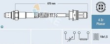 Sonde lambda Mercedes CLASSE CLK